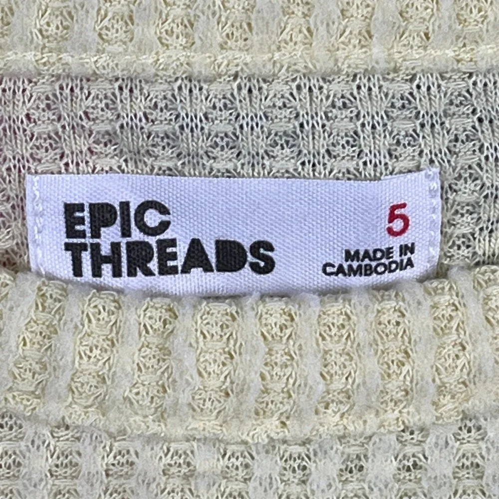 Childrens Place Epic Threads Girls 5T 3pc Set Hoodie Graphic T-Shirt Waffle Top